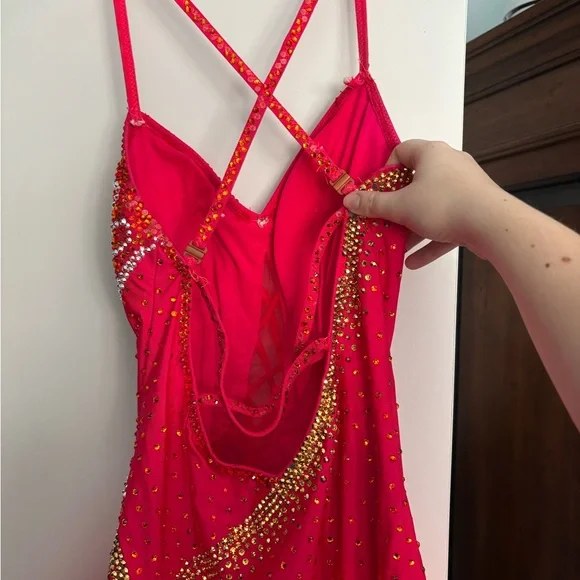 Latin Rhythm Competition Dress - Picture 9 of 10